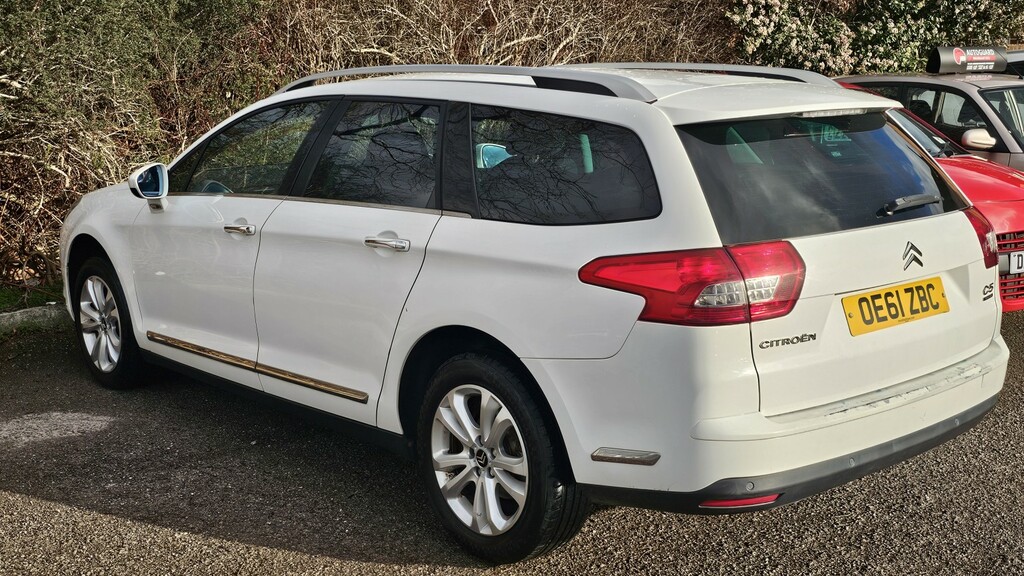 Citroen C5 2.0 Hdi Exclusive White #3