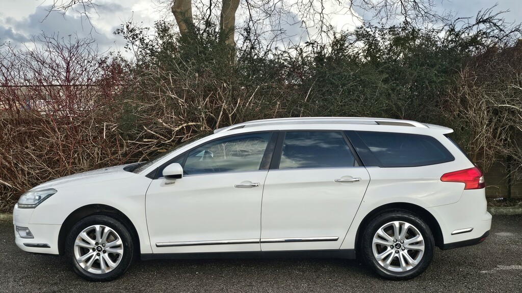 Citroen C5 2.0 Hdi Exclusive White #5