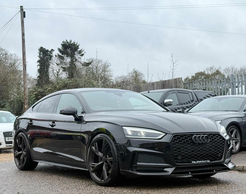 Audi S5 Hatchback 3.0 Tfsi V6 Sportback Tiptronic Quattro SV67VWH Black #4
