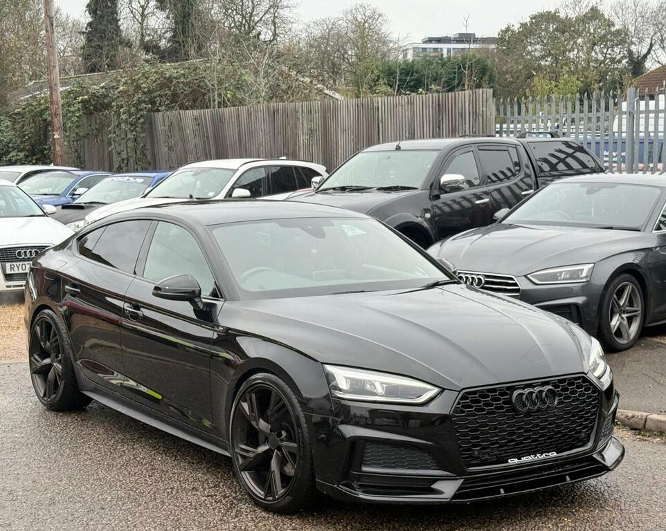 Audi S5 Hatchback 3.0 Tfsi V6 Sportback Tiptronic Quattro SV67VWH Black #3