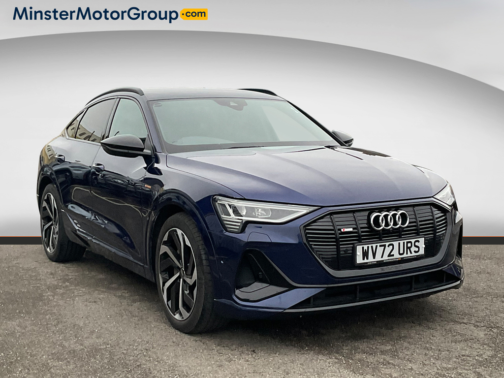 Audi E-tron Black Edition 55 Quat Blue