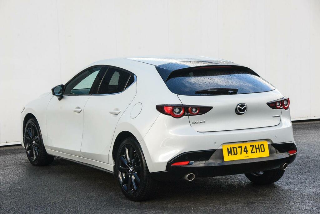 Mazda 3 2.5 E-skyactiv G Mhev 140 Homura MD74ZHO White #4
