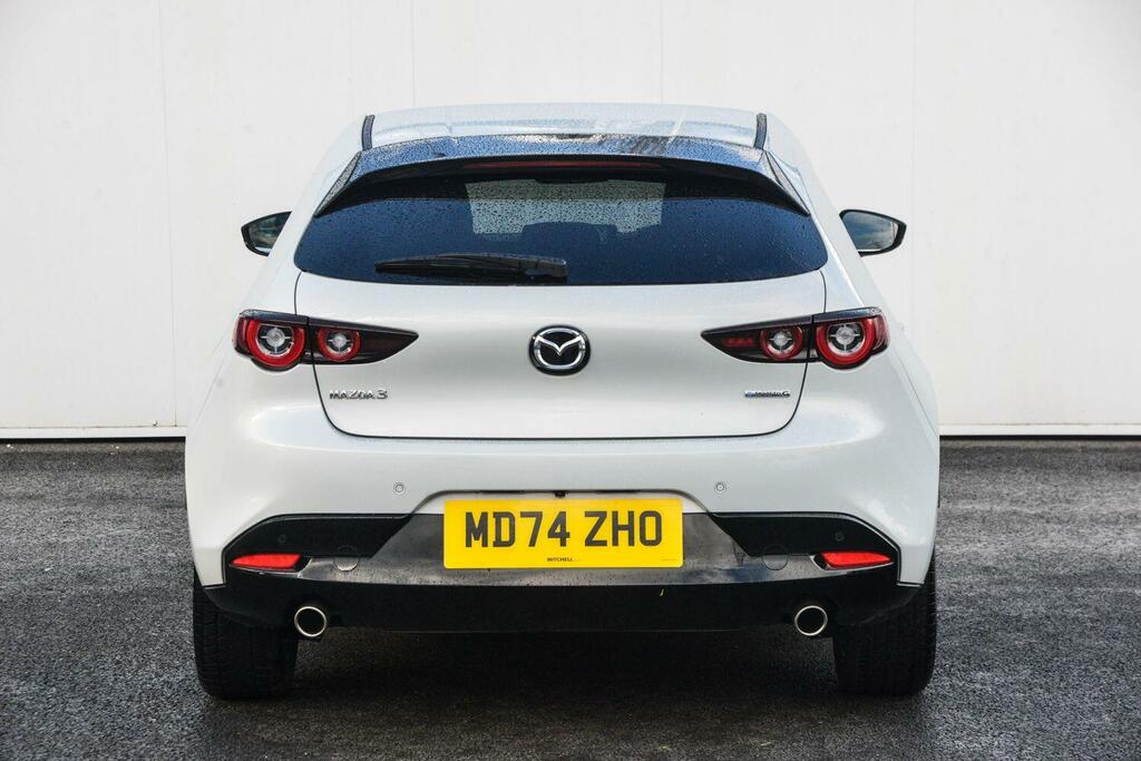 Mazda 3 2.5 E-skyactiv G Mhev 140 Homura MD74ZHO White #5