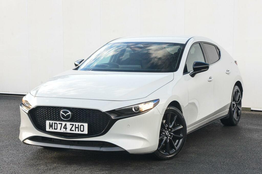 Mazda 3 2.5 E-skyactiv G Mhev 140 Homura MD74ZHO White #3