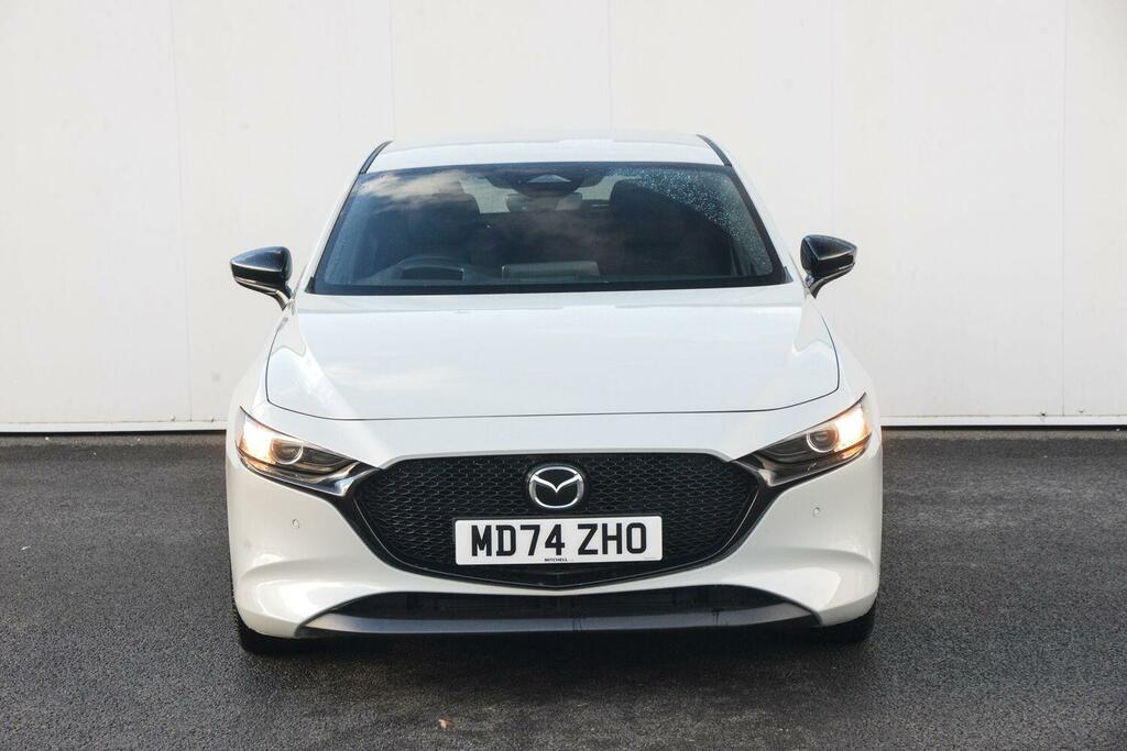 Mazda 3 2.5 E-skyactiv G Mhev 140 Homura MD74ZHO White #2