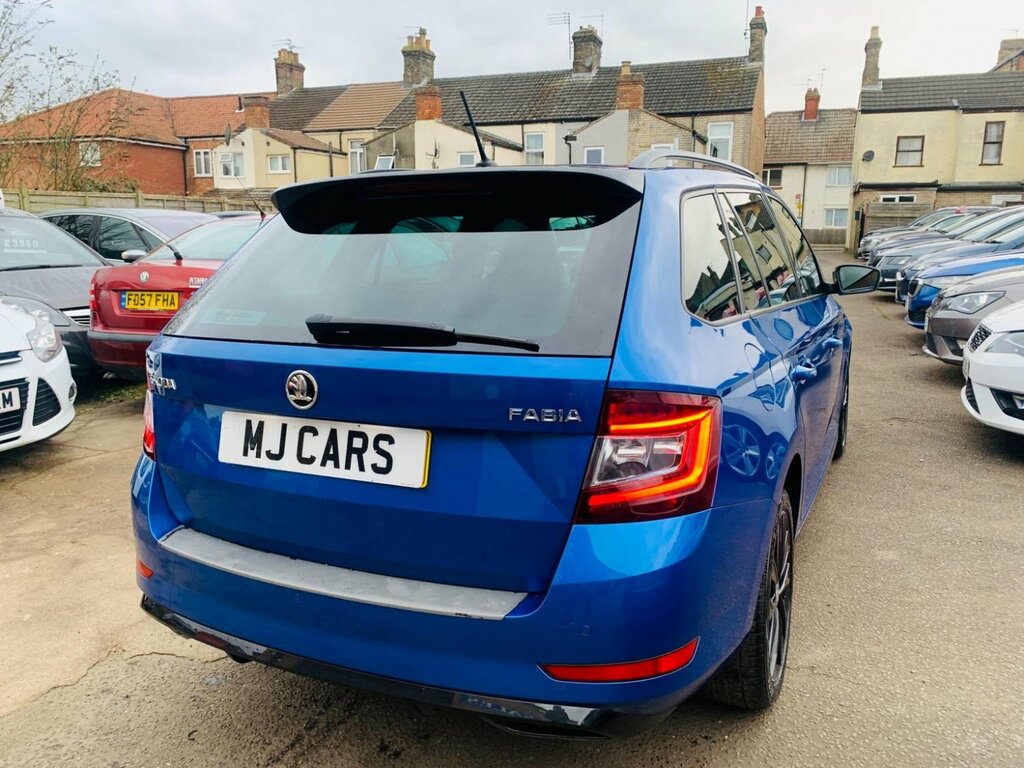 Skoda Fabia 1.0 Tsi Monte Carlo Euro 6 S S KT69WRD Blue #4