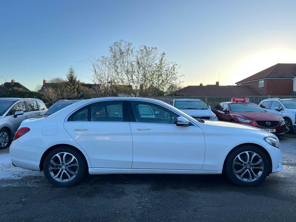 Mercedes-Benz C Class 1.6 C200d Sport Euro 6 S S White #3