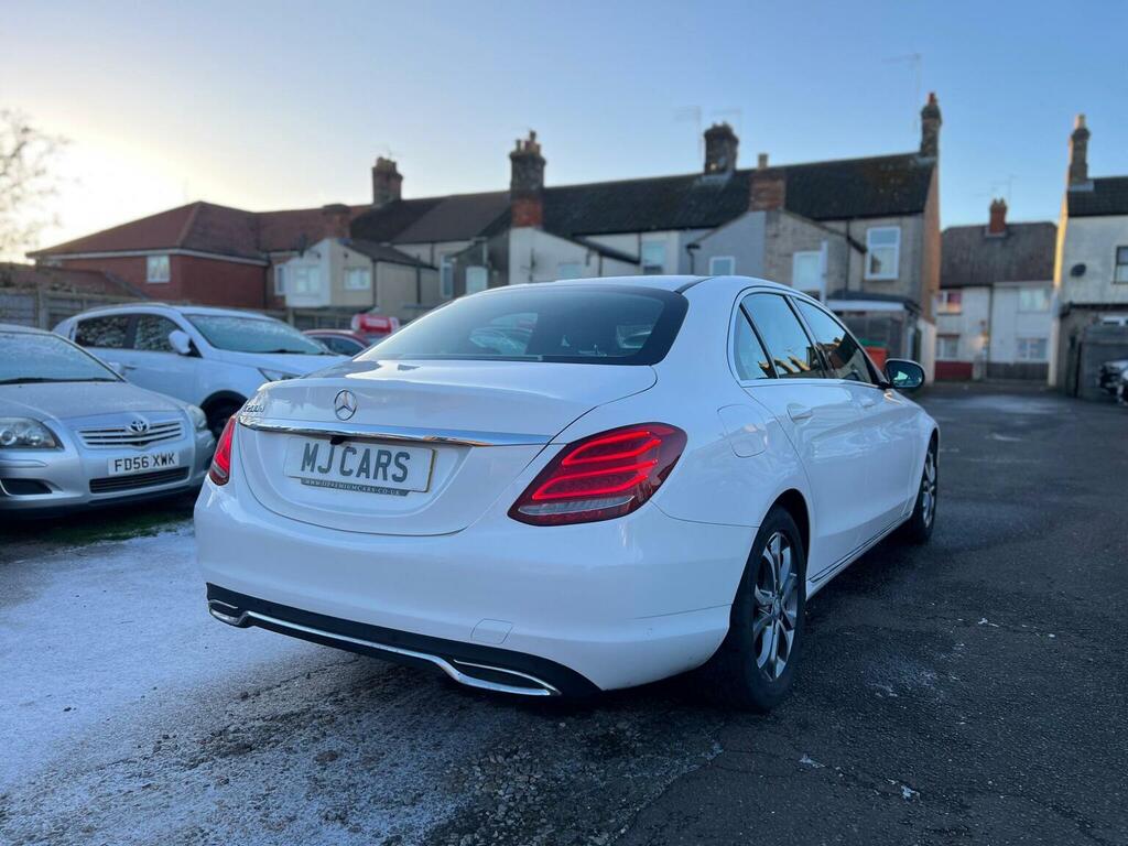 Mercedes-Benz C Class 1.6 C200d Sport Euro 6 S S White #5