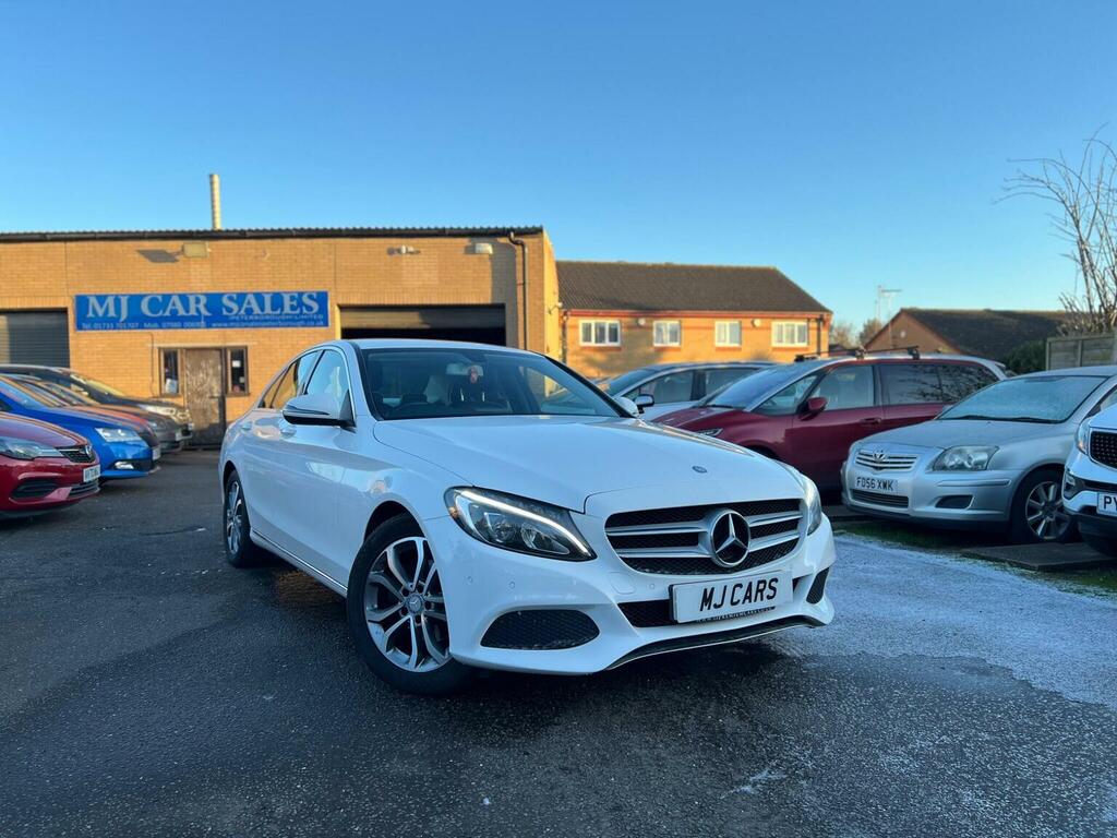 Mercedes-Benz C Class 1.6 C200d Sport Euro 6 S S White
