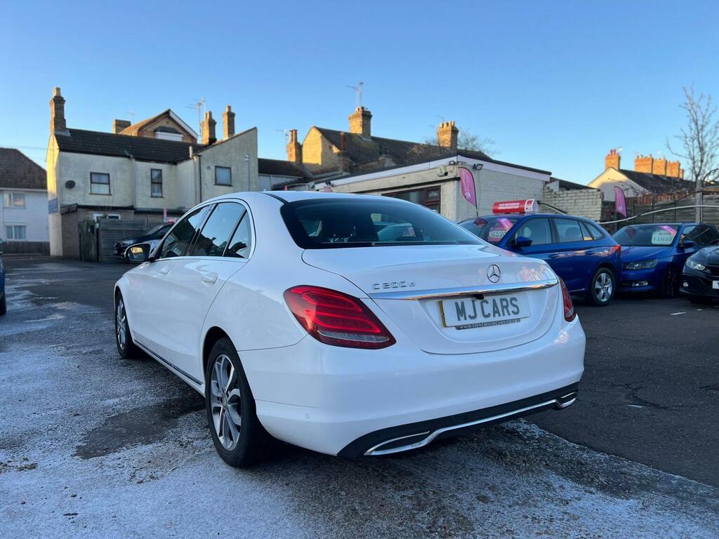 Mercedes-Benz C Class 1.6 C200d Sport Euro 6 S S White #6