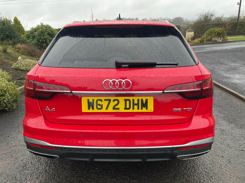 Audi A4 35 Tdi S Line S Tronic WG72DHM Red #5