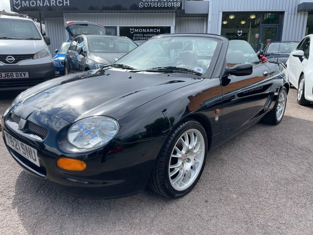 MG MGF Convertible Black
