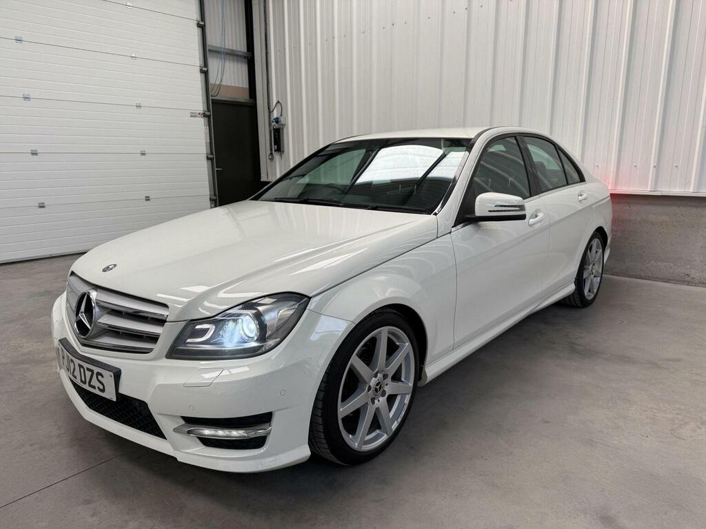 Mercedes-Benz C Class 2.1 C220 Cdi Blueefficiency Sport G-tronic Euro 5 White