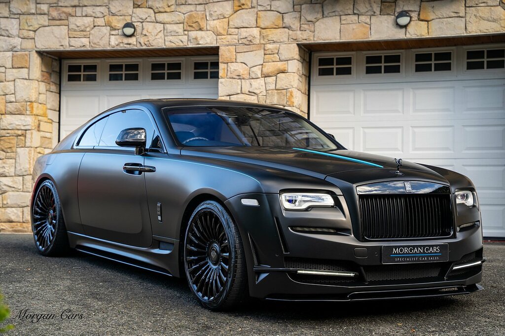 Rolls-Royce Wraith V12 Black #8