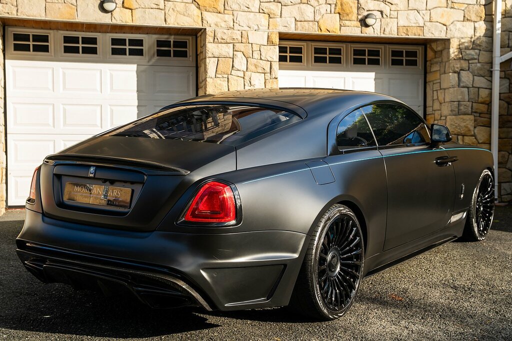 Rolls-Royce Wraith V12 Black #14