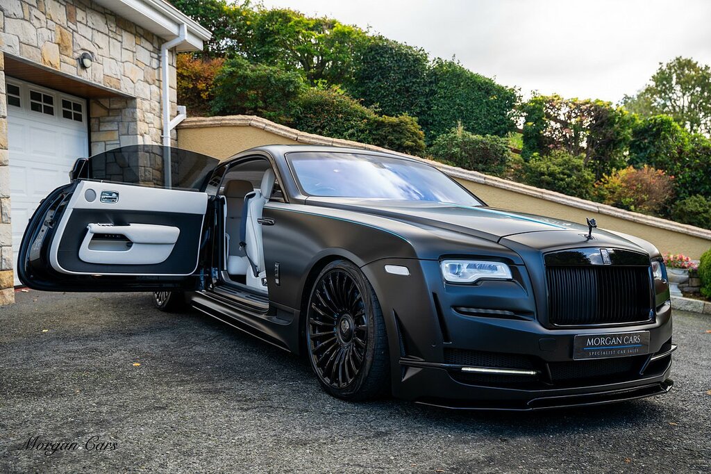 Rolls-Royce Wraith V12 Black #44