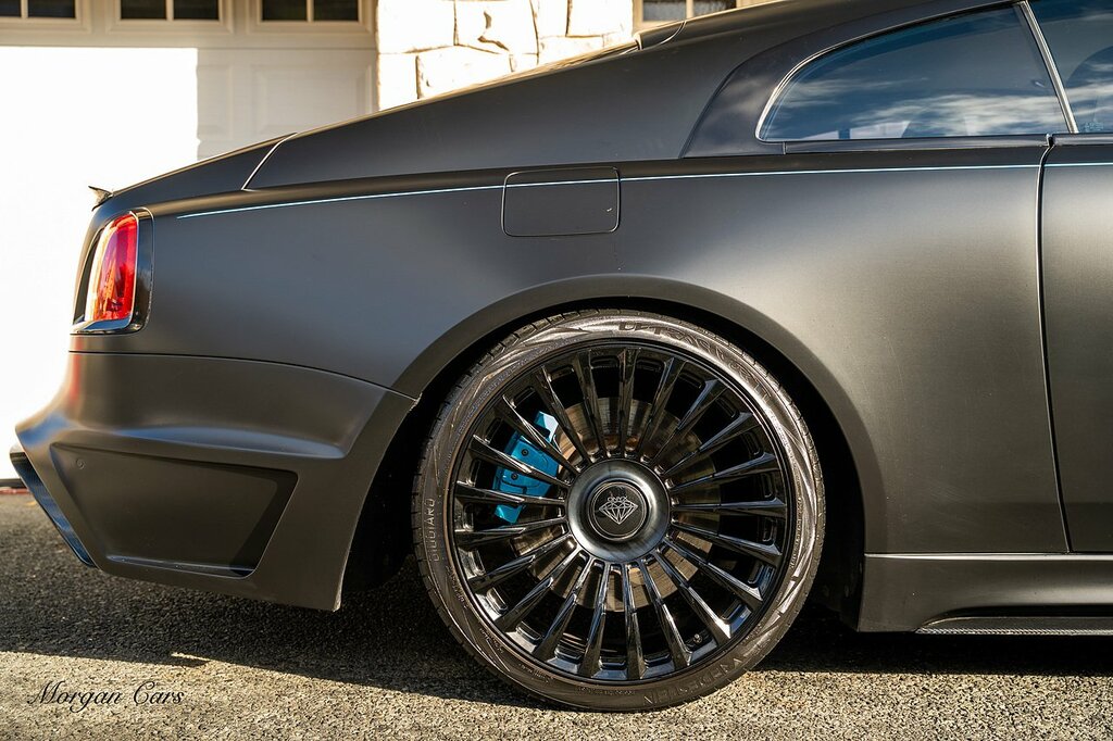 Rolls-Royce Wraith V12 Black #6