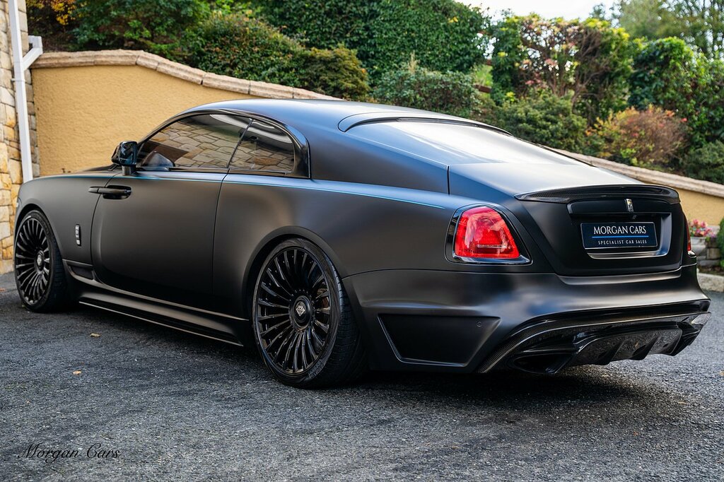 Rolls-Royce Wraith V12 Black #9
