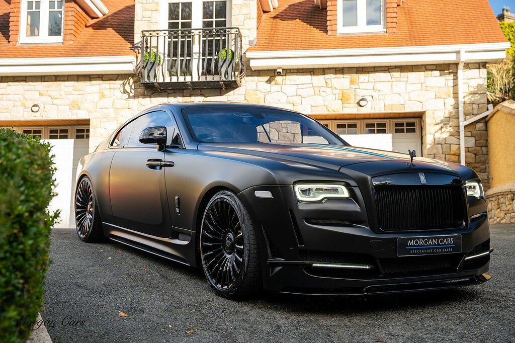 Rolls-Royce Wraith V12 Black #83