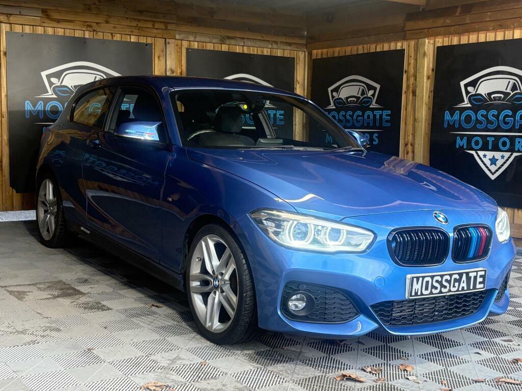 BMW 1 Series 2.0 120D M Sport Euro 6 S S YJ17PVG Blue #2