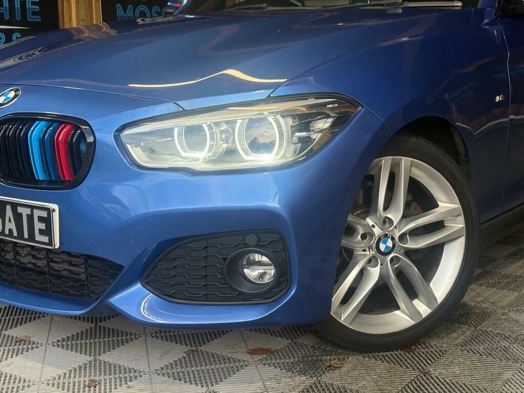 BMW 1 Series 2.0 120D M Sport Euro 6 S S YJ17PVG Blue #5