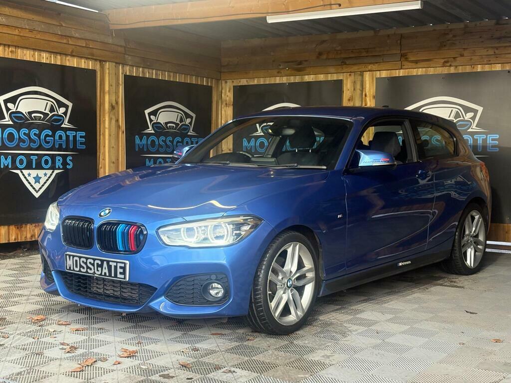 BMW 1 Series 2.0 120D M Sport Euro 6 S S YJ17PVG Blue #6