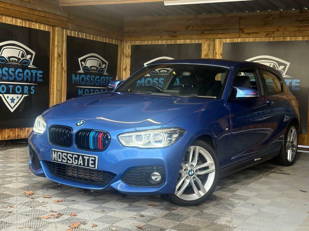 BMW 1 Series 2.0 120D M Sport Euro 6 S S YJ17PVG Blue #4