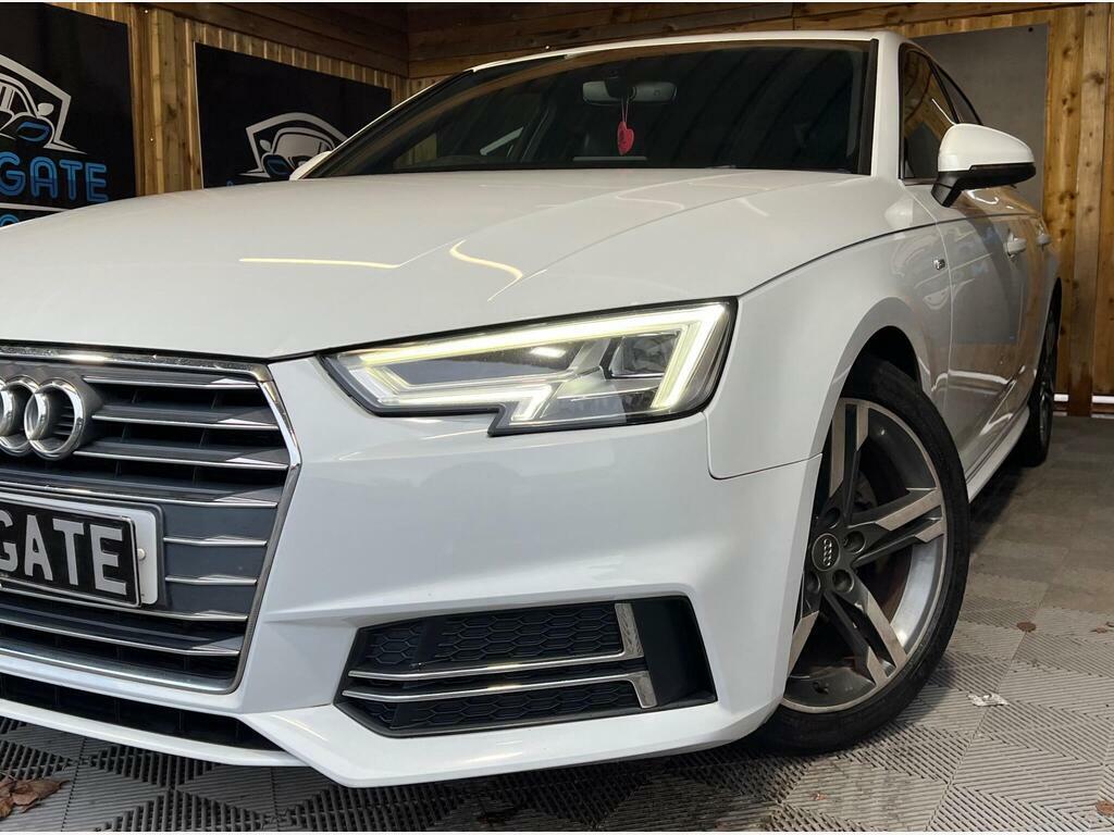 Audi A4 2.0 Tdi S Line S Tronic Euro 6 S S MH16XFD White #6
