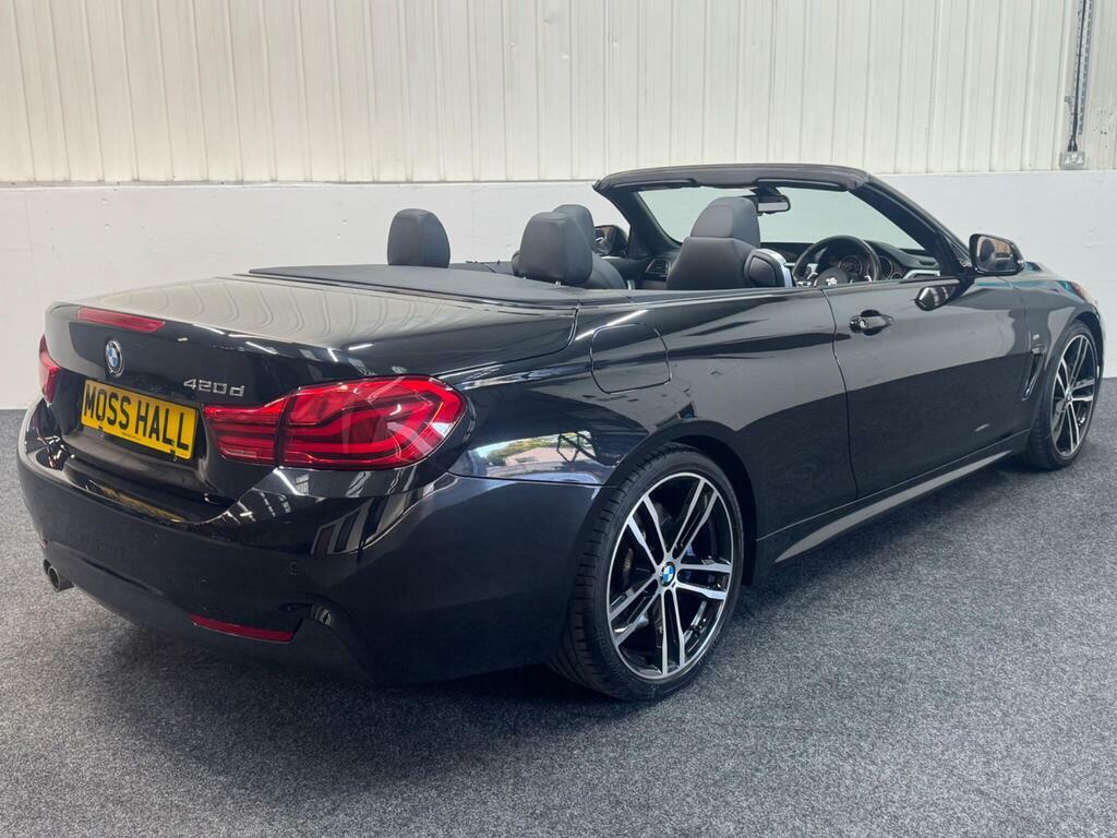 BMW 4 Series 2.0 420D M Sport Euro 6 S S Black #2