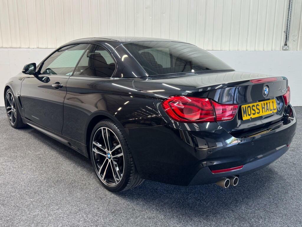 BMW 4 Series 2.0 420D M Sport Euro 6 S S Black #4