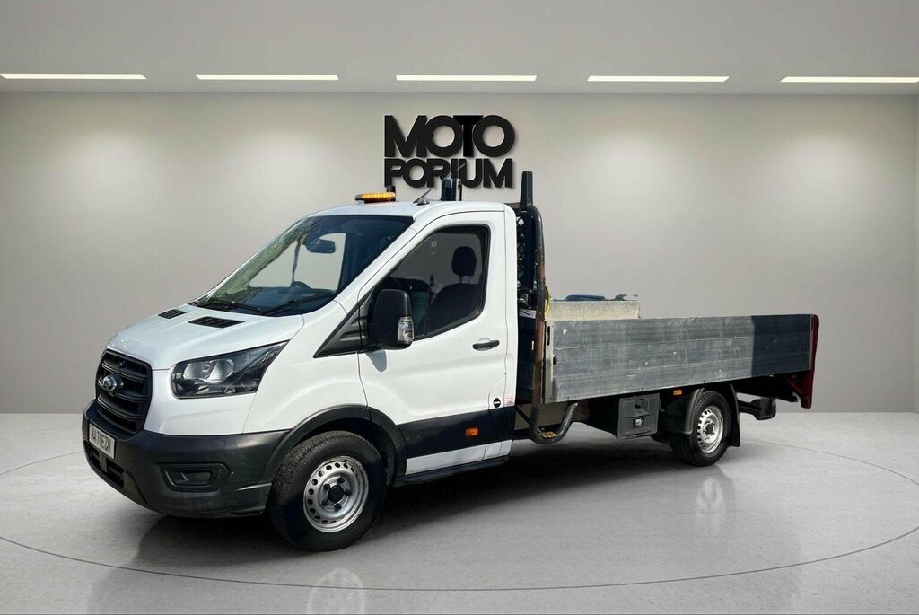 Ford Transit Custom Chassis Cab 2.0 350 Ecoblue Mhev Leader Fwd L4 Eur White