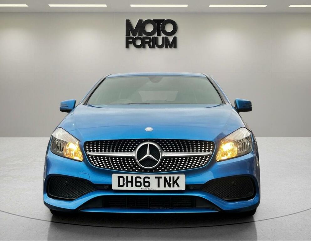 Mercedes-Benz A Class Hatchback 2.1 A200d Amg Line Euro 6 Ss 201 DH66TNK Blue #4