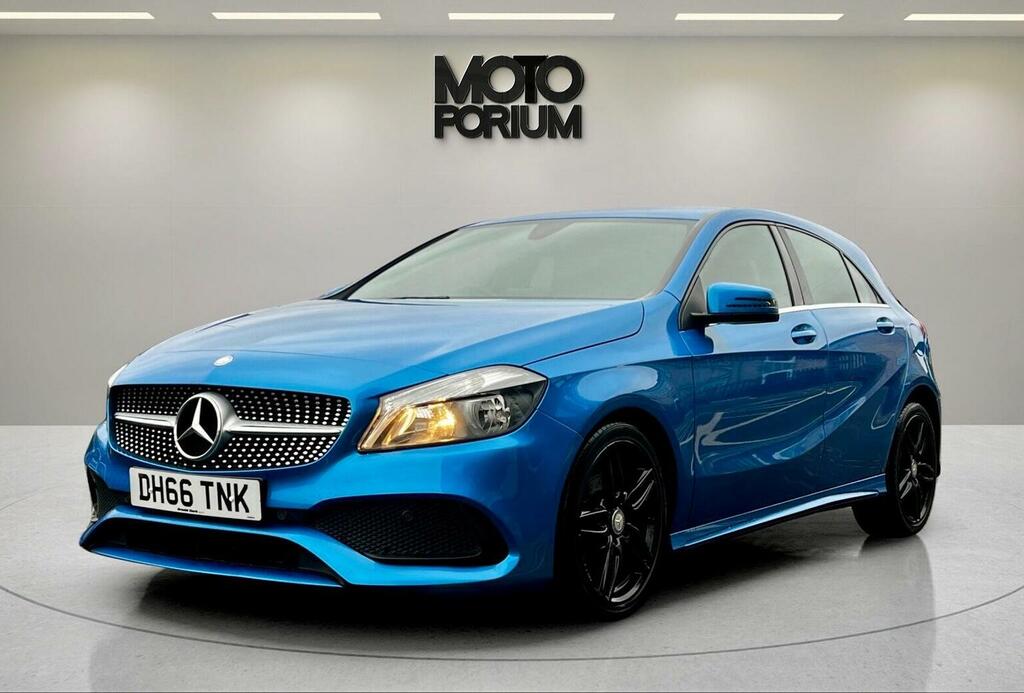 Mercedes-Benz A Class Hatchback 2.1 A200d Amg Line Euro 6 Ss 201 Blue