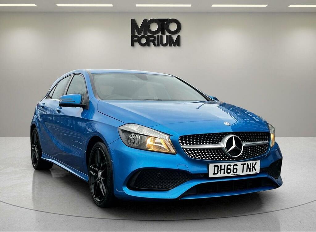 Mercedes-Benz A Class Hatchback 2.1 A200d Amg Line Euro 6 Ss 201 DH66TNK Blue #2