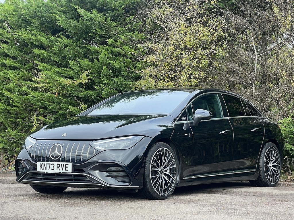 Mercedes-Benz EQE Eqe Amg Eqe 53 4Maticplus Touring 617 Bhp 1 Own KN73RVE Black #3