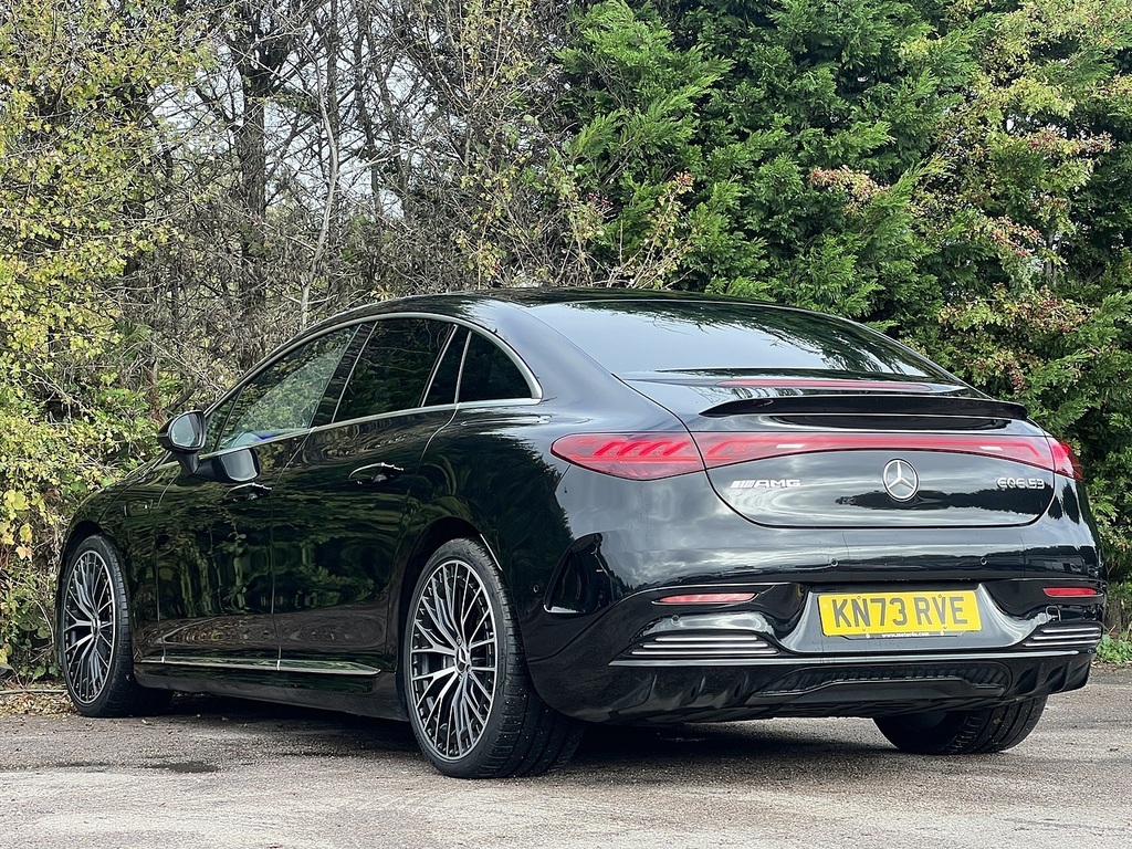 Mercedes-Benz EQE Eqe Amg Eqe 53 4Maticplus Touring 617 Bhp 1 Own KN73RVE Black #6