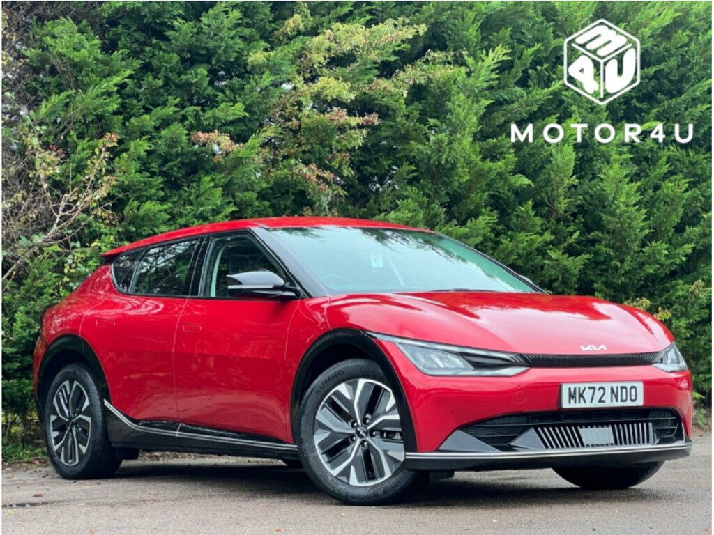 Kia EV6 77.4Kwh Air Hatchback 225 Bhp Red