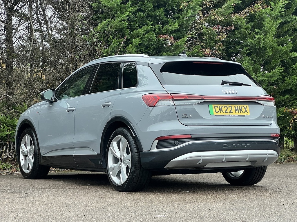 Audi Q4 E Tron 40 S Line Suv 82Kwh 204 Ps P CK22MKX Grey #5