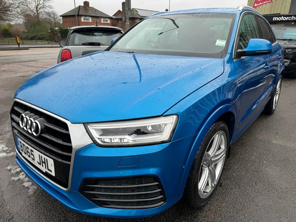 Audi Q3 2L S Line Plus BD65JHL Blue #4