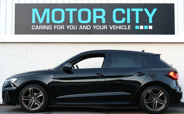 Audi A1 1.0 Tfsi 25 S Line Sportback Eur WH21CWX Black #4
