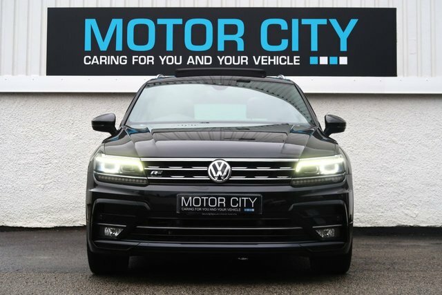 Volkswagen Tiguan 2.0 Tdi R-line Suv Dsg 4Motion Euro 6 PJ18EFK Black #5