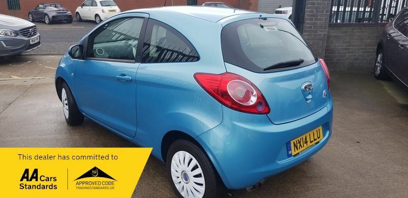 Ford KA 1.2L Edge Hatchback Euro 5 68 B NX14LLU Blue #5