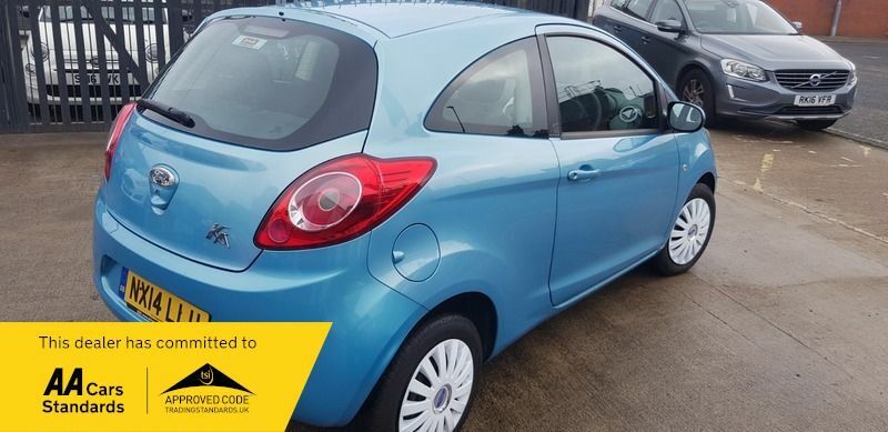 Ford KA 1.2L Edge Hatchback Euro 5 68 B NX14LLU Blue #3