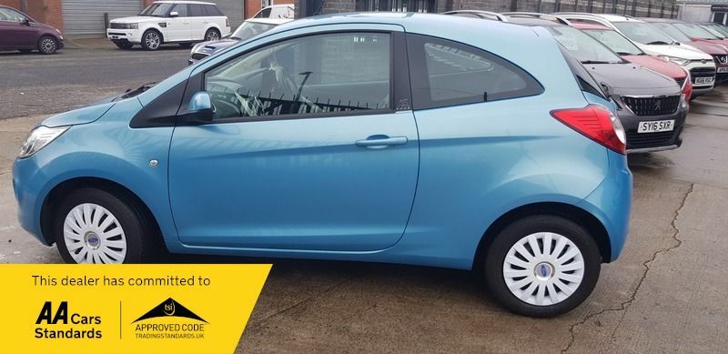 Ford KA 1.2L Edge Hatchback Euro 5 68 B NX14LLU Blue #6