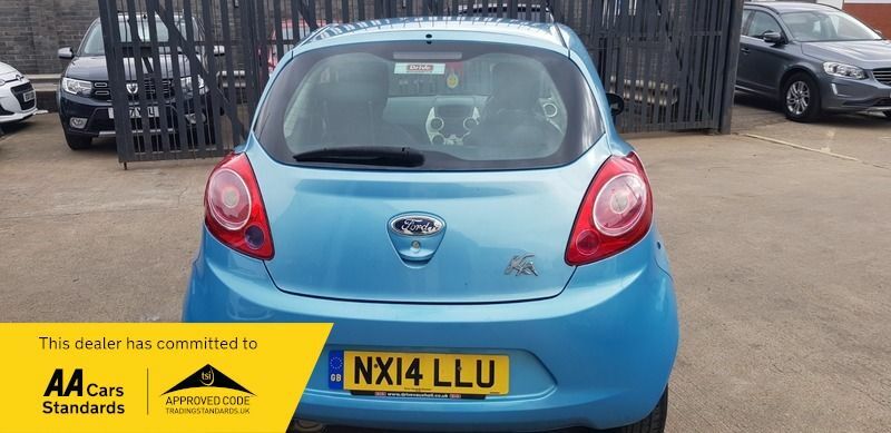 Ford KA 1.2L Edge Hatchback Euro 5 68 B NX14LLU Blue #4