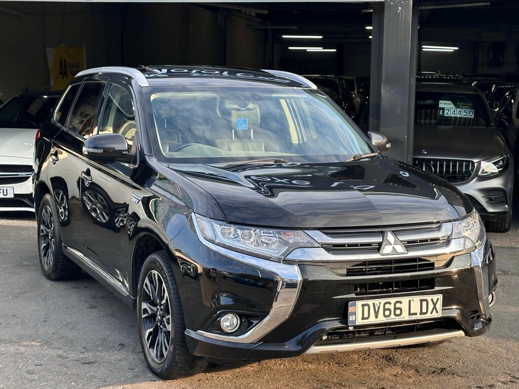 Mitsubishi Outlander 2.0H 12Kwh Gx4h Cvt 4Wd Euro 6 Ss DV66LDX Black #2