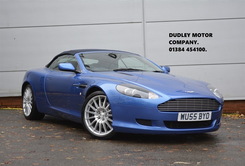 Aston Martin DB9 5.9 Volante Seq Eu4 394 Gkm, 450 Bh Blue