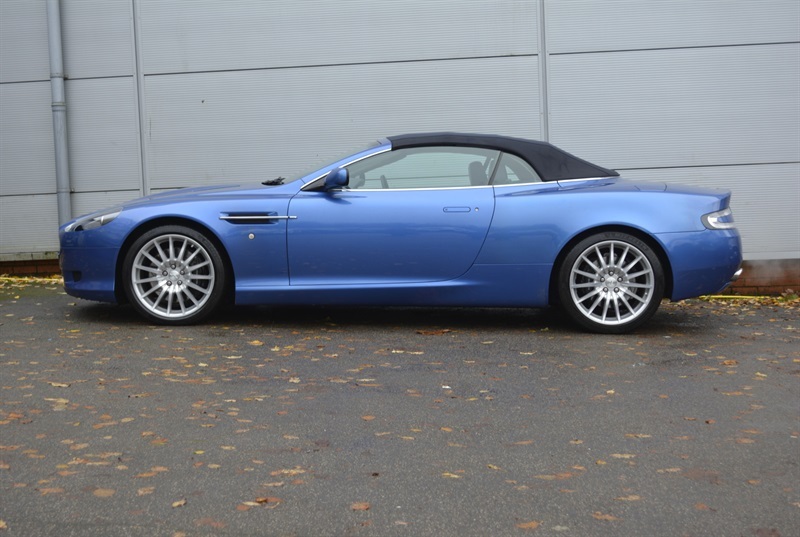 Aston Martin DB9 5.9 Volante Seq Eu4 394 Gkm, 450 Bh WU55BYO Blue #3