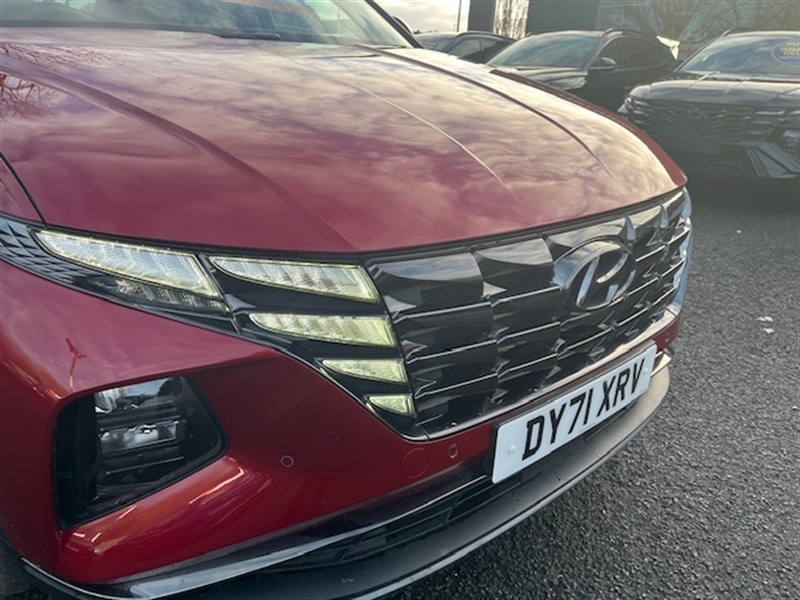Hyundai Tucson 1.6 H T-gdi Premium Suv Hybrid Eur DY71XRV Red #3