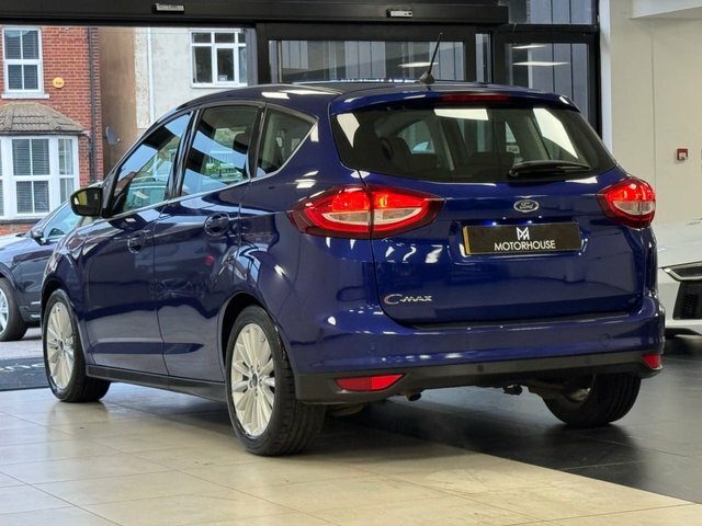 Ford C-Max 2017 1.5 Tdci Titanium Mpv Powershift E SJ67BFK Blue #2